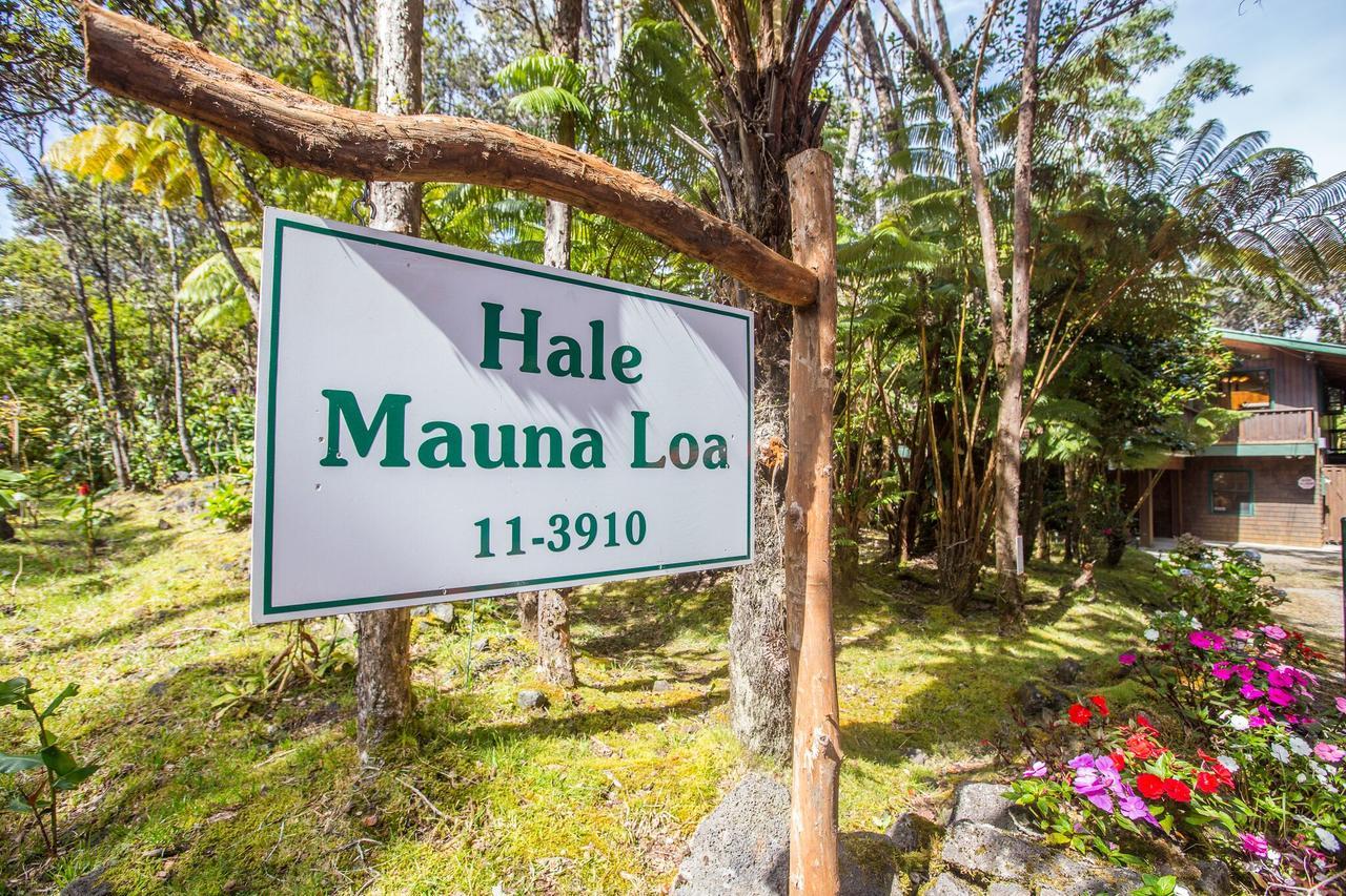 Hale Mauna Loa Upper Level With Shared Hot Tub Volcano Exterior photo